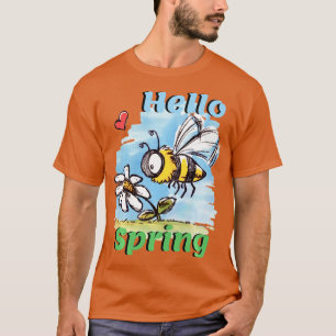 Hej vår-biets Långärmad T Shirt