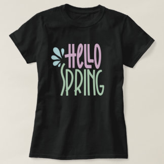 Hej Vår Cute Lettering T-Shirt