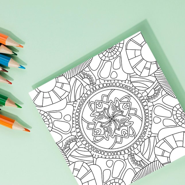 Hej Vår: Fantastisk Mandala Poster (Skapare uppladdad)