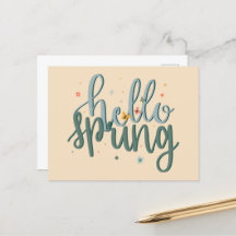 Hej Vår Hand-Letat vykort