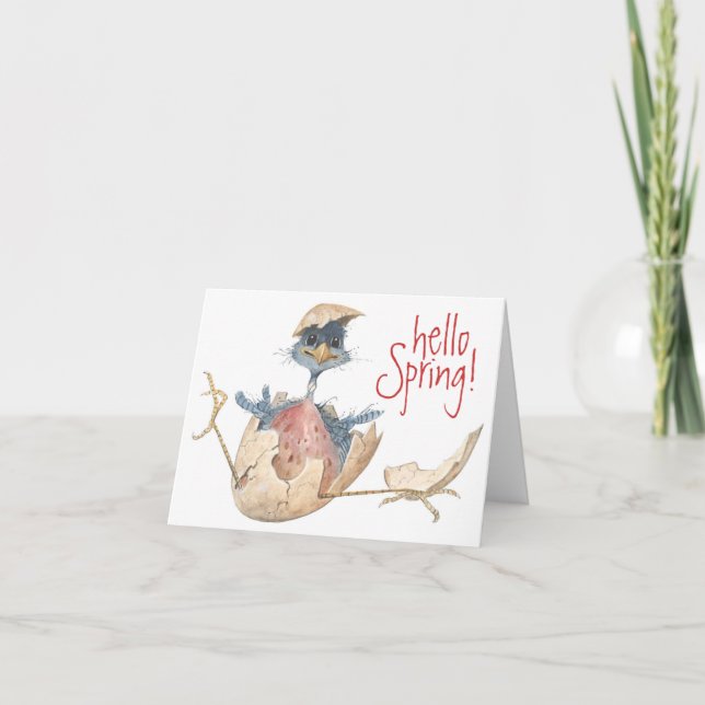 Hej Vår - kort (Framsida)