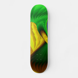 Hej Vår och Sunshine! Abstrakt Skateboard Bräda 19,5 Cm