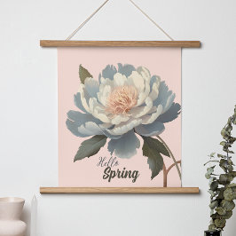 HEJ VÅR VINTAGE FLOWER POSTER