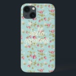 Hej Vintage blommönster shabby ro chic<br><div class="desc">Hej vackra romantiska chic vintage 80-talets blommigt shabby ro-blommor hipster-blommönster på en vacker akvatisk baby blue bakgrund,  ännu en modern rustik chic skriver ut Samsung Galaxy Note 4 fodral-omslag.</div>