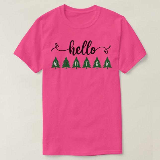 Hej vinter 1 t shirt (Design framsida)