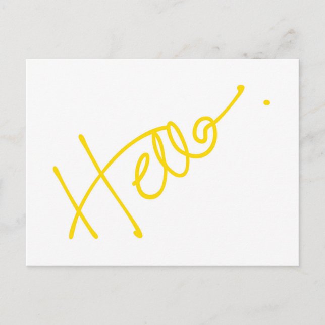 Hej vykort (Framsida)