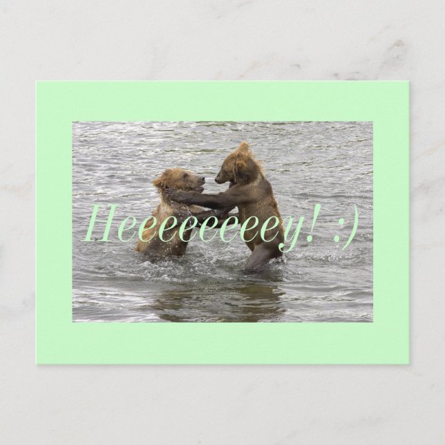 Hej! Vykort (Framsida)