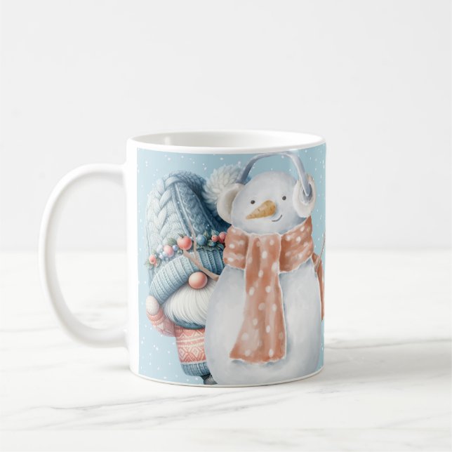 Hej Winter Gnome Mugg (Vänster)
