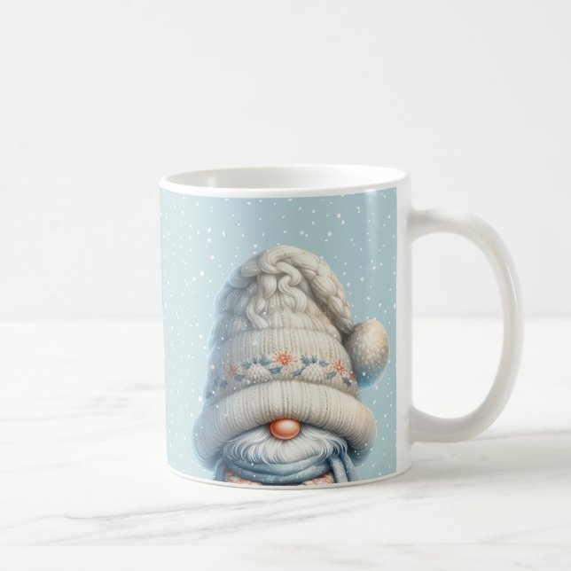 Hej Winter Mugg Winter Gnome Ceramic Mugg (Höger)