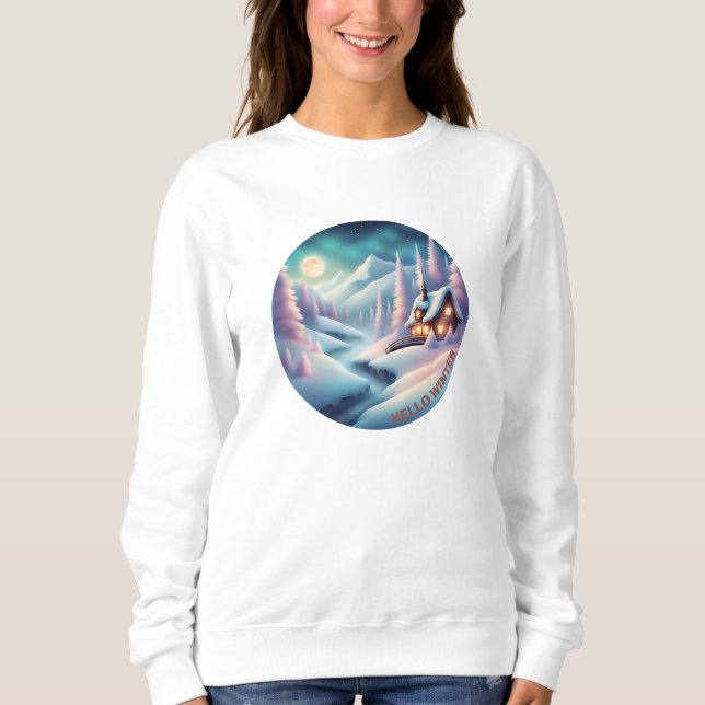 Hej Winter T Shirt (Framsida)