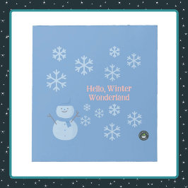 Hej, Winter Wonderland Anteckningsblock