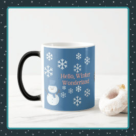 Hej, Winter Wonderland Morphing Magisk Mugg