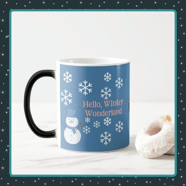 Hej, Winter Wonderland Morphing Magisk Mugg (Skapare uppladdad)