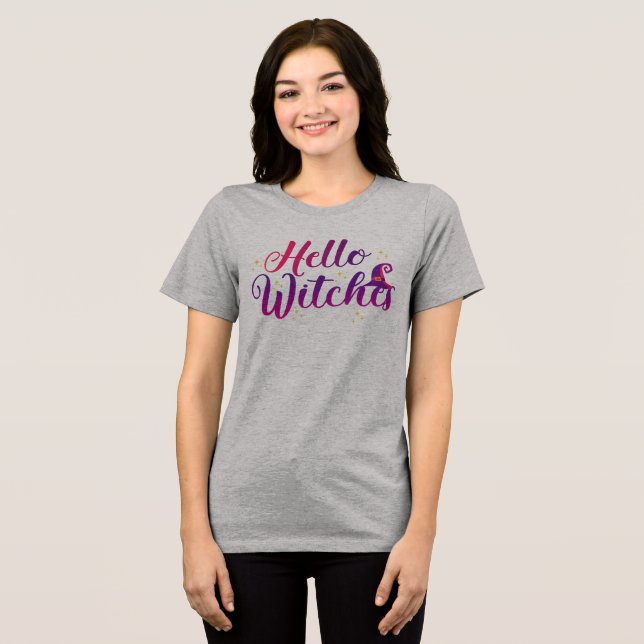 Hej Witches T Shirt (Framsida Full)