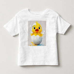 Hej World! Chic Chick Småbarn T-Shirt