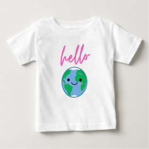Hej World Cute Kids T-Shirt