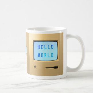 Hej World Dator Kaffemugg