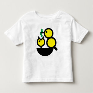 Hej World! Hungriga Chick Småbarn T-Shirt