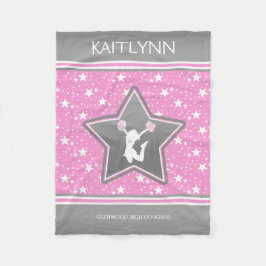 Hejaklacksledare bland stjärnorna i rosor med DITT Fleecefilt