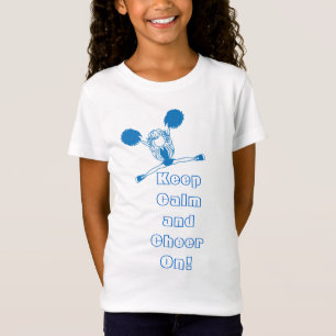 Hejaklacksledare för behållalugn och för jubel  t-shirt
