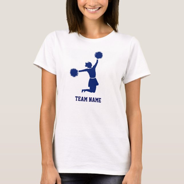Hejaklacksledare i utslagsplats för t-shirt (Framsida)