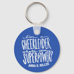 Hejaklacksledare Keychain med roligt Nyckelring