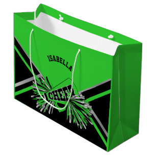 Hejaklacksledarear - limefruktgrönt, svart, silve