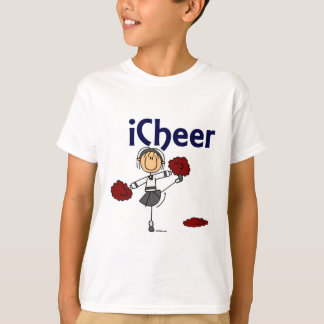 Hejaklacksledaren hurrar jag stick figur t shirt