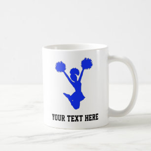 Hejaklacksledaren personifierar kaffemugg