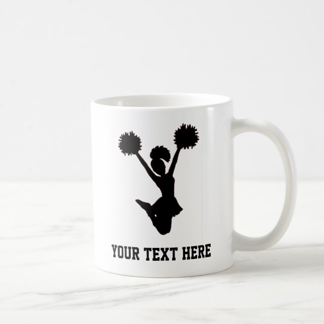 Hejaklacksledaren personifierar kaffemugg (Höger)