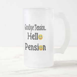 Hejålderspension Frostat Ölglas