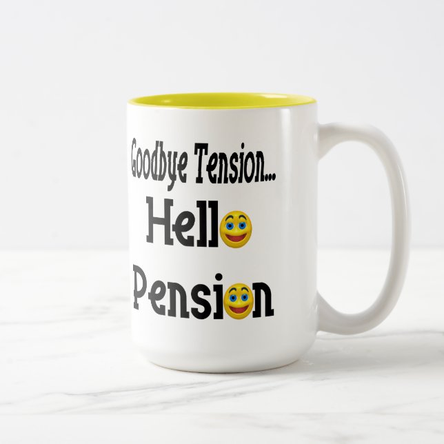 Hejålderspension Två-Tonad Mugg (Höger)