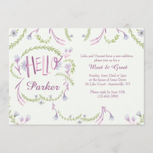 Hejbabymeeten och hälsar inbjudan