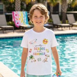 Hejdå Skola Hej Sommarfest T-Shirt