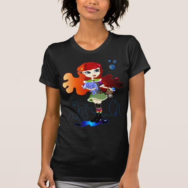 Hejdockor: Fira och Bluebunny T-shirt (Framsida)