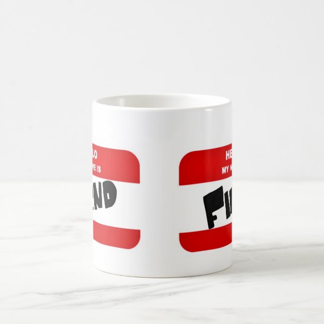 Hejen mitt namn är DJÄVULEN Kaffemugg (Center)