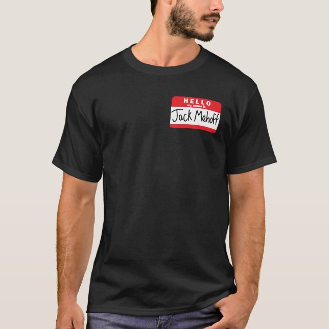 Hejen mitt namn är jacken Mehoff T-shirt (Framsida)
