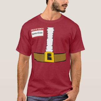 Hejen mitt namn är jultomten som kostymen beklär t shirt