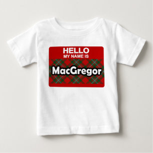 Hejen mitt namn är MacGregor den skotska T Shirt
