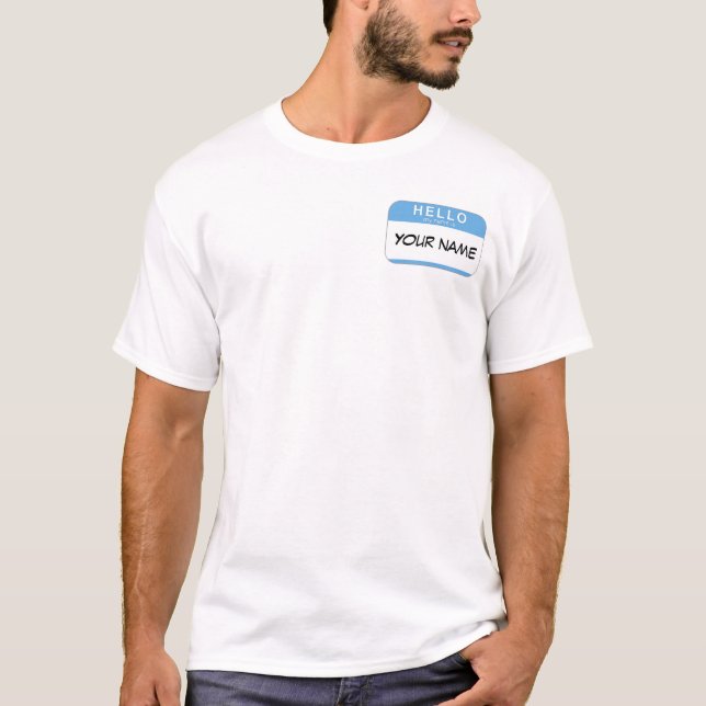 Hejen mitt namn är MALLEN T-shirt (Framsida)