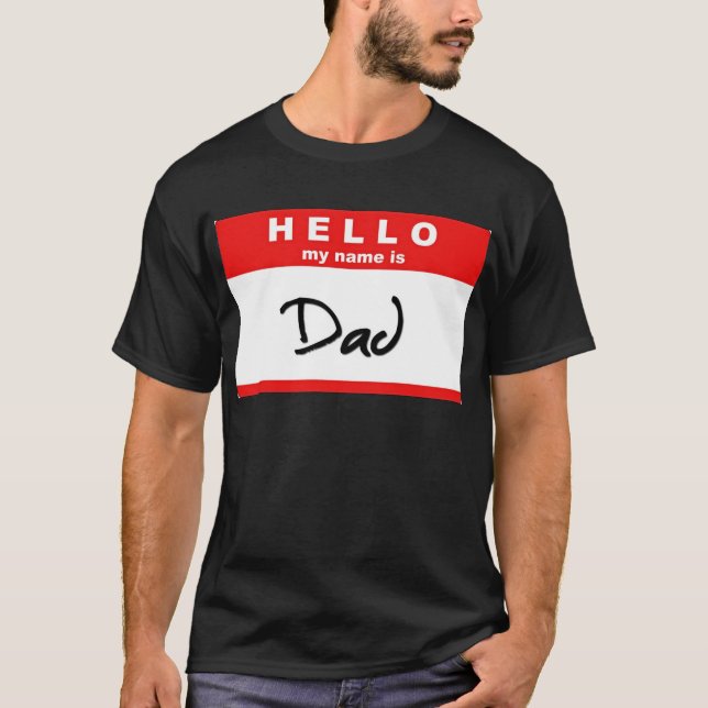 Hejen mitt namn är pappan tröja (Framsida)