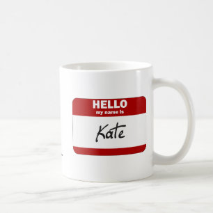 Hejen mitt namn är (röda) Kate, Kaffemugg