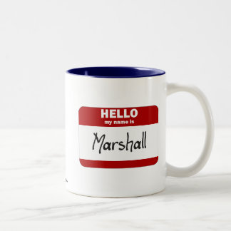 Hejen mitt namn är (röda) Marshall, Två-Tonad Mugg