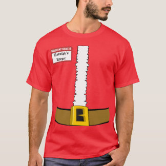 Hejen mitt namn är Rudolphs vårdare som kostymen T-shirt