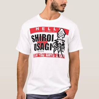 HEJEN MITT NAMN ÄR SHIROI USAGI T SHIRT