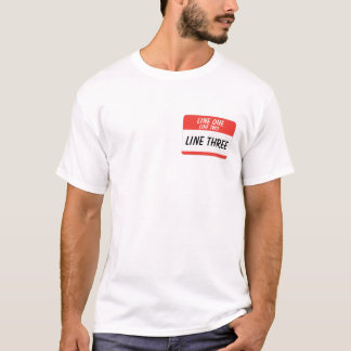 Hejen mitt namn är t-shirt