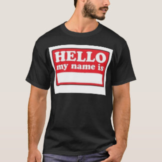 hejen mitt namn är t-shirt