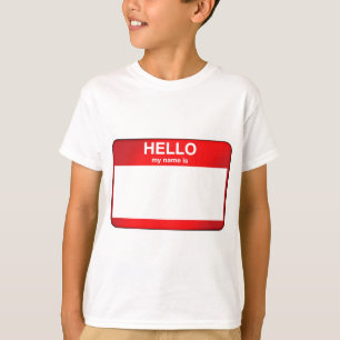 Hejen mitt namn är… t shirt