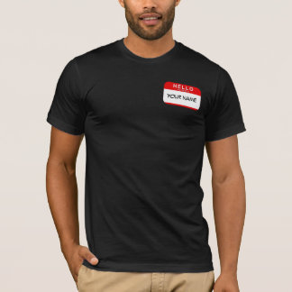 Hejen mitt namn är T-tröja T-shirt