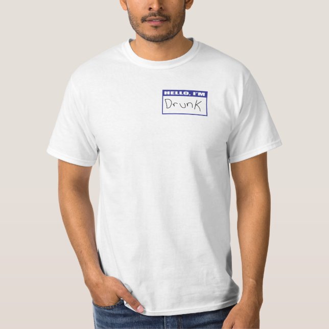 Hejer drucken T-tröja för I förmiddag Tee Shirt (Framsida)